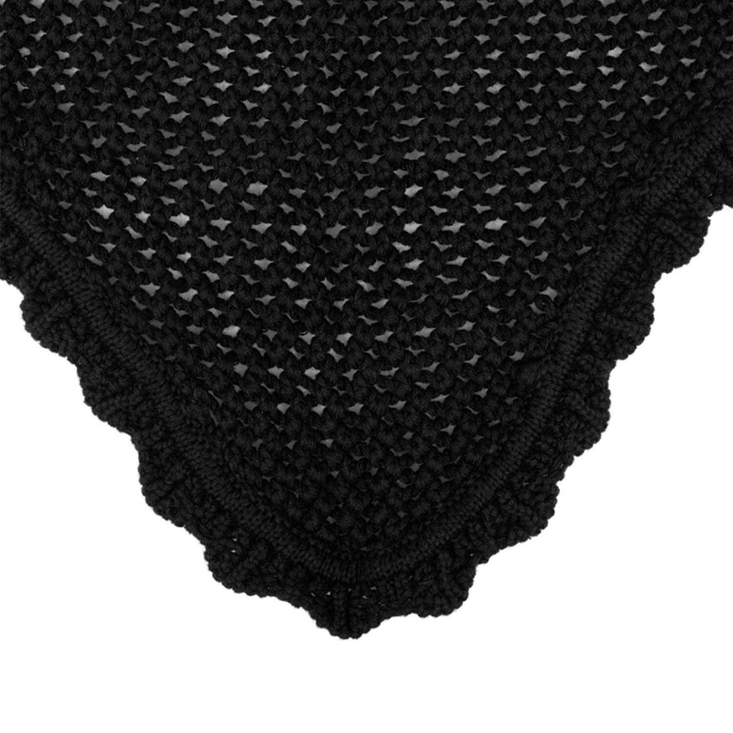 Cuffietta in maglia con orecchie elasticizzate 4/4