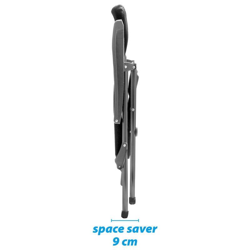 Brunner sedia pieghevole outdoor skye 3d compact nero 3/7