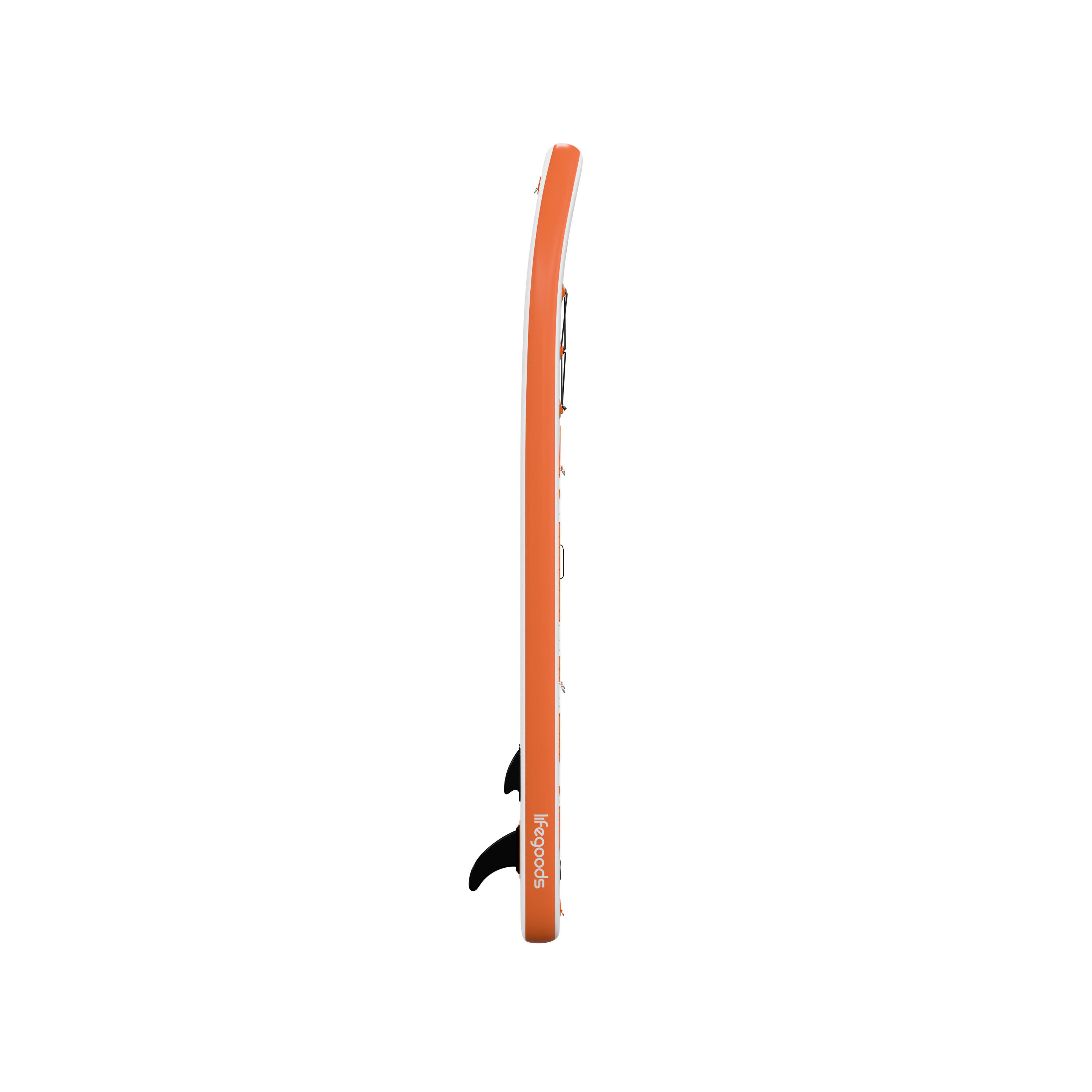 PaddlePro SUP Board - opblaasbaar - 320cm - max 150kg - Wit/Oranje 2/6