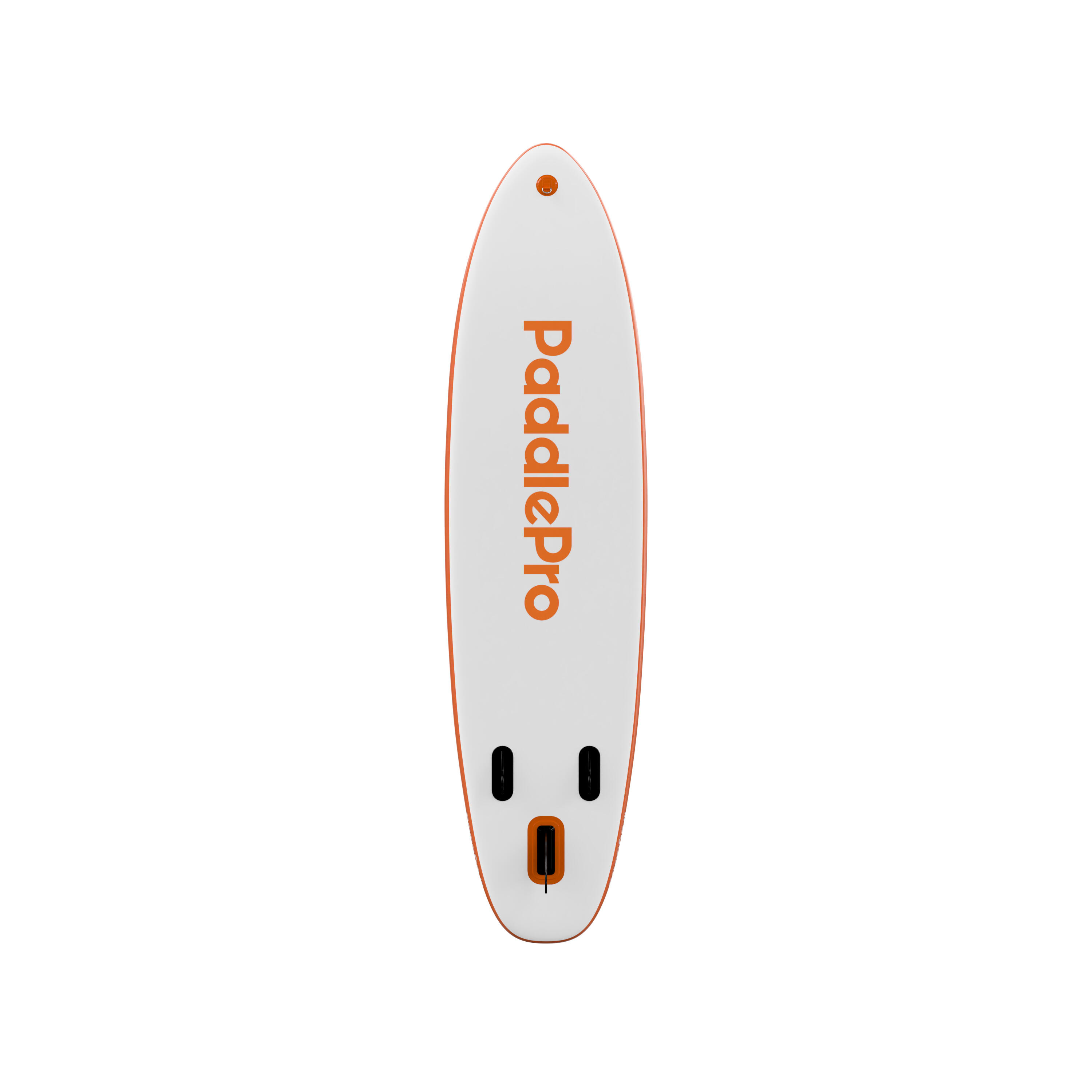 PaddlePro SUP Board - opblaasbaar - 320cm - max 150kg - Wit/Oranje 5/6