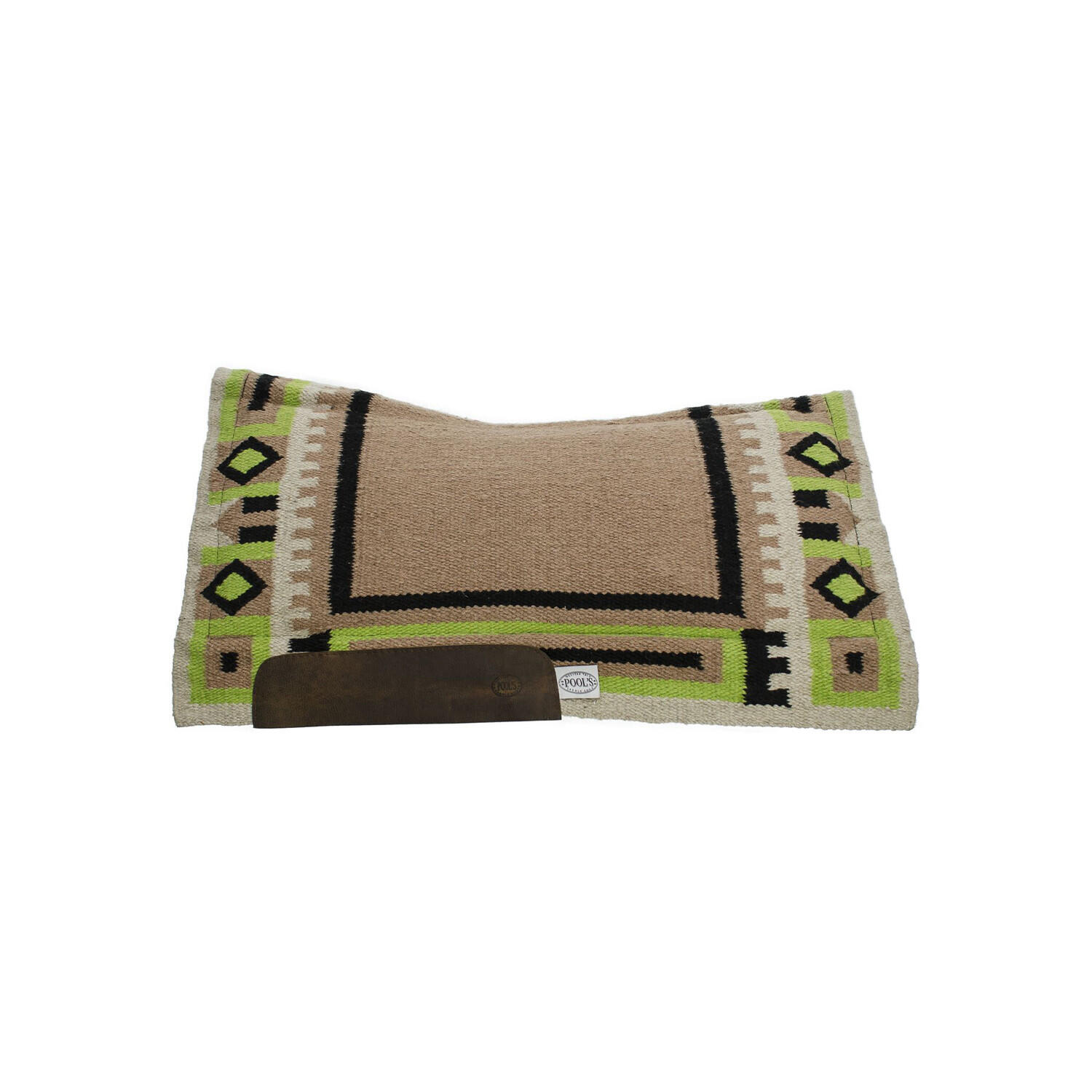 beige / negro / verde lima