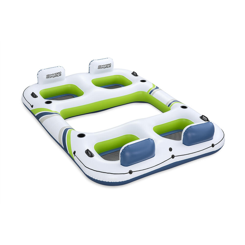 Hydro Force Breeze Bloc Aufblasbare Part y-Insel 291 x 202 cm 1/7