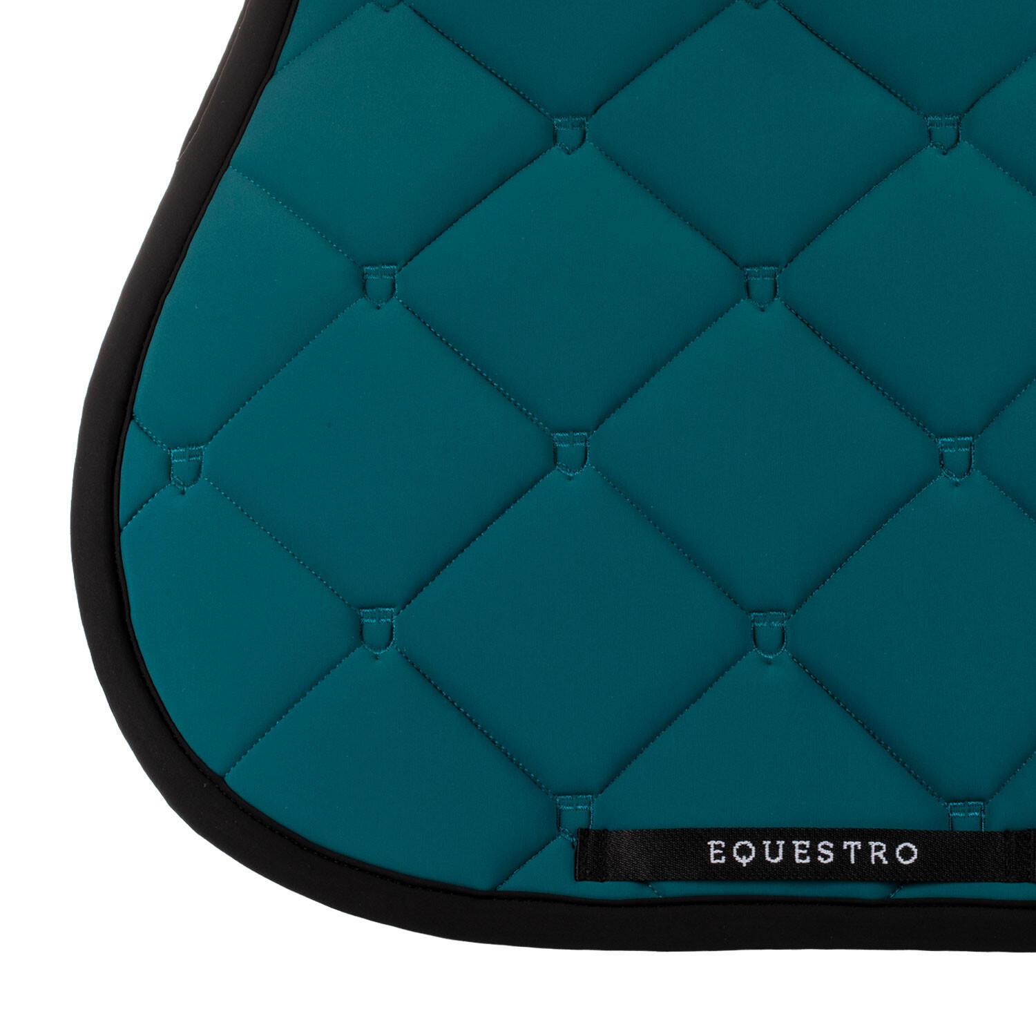 Tapis de selle de saut multilogo en tissu technique 4/5