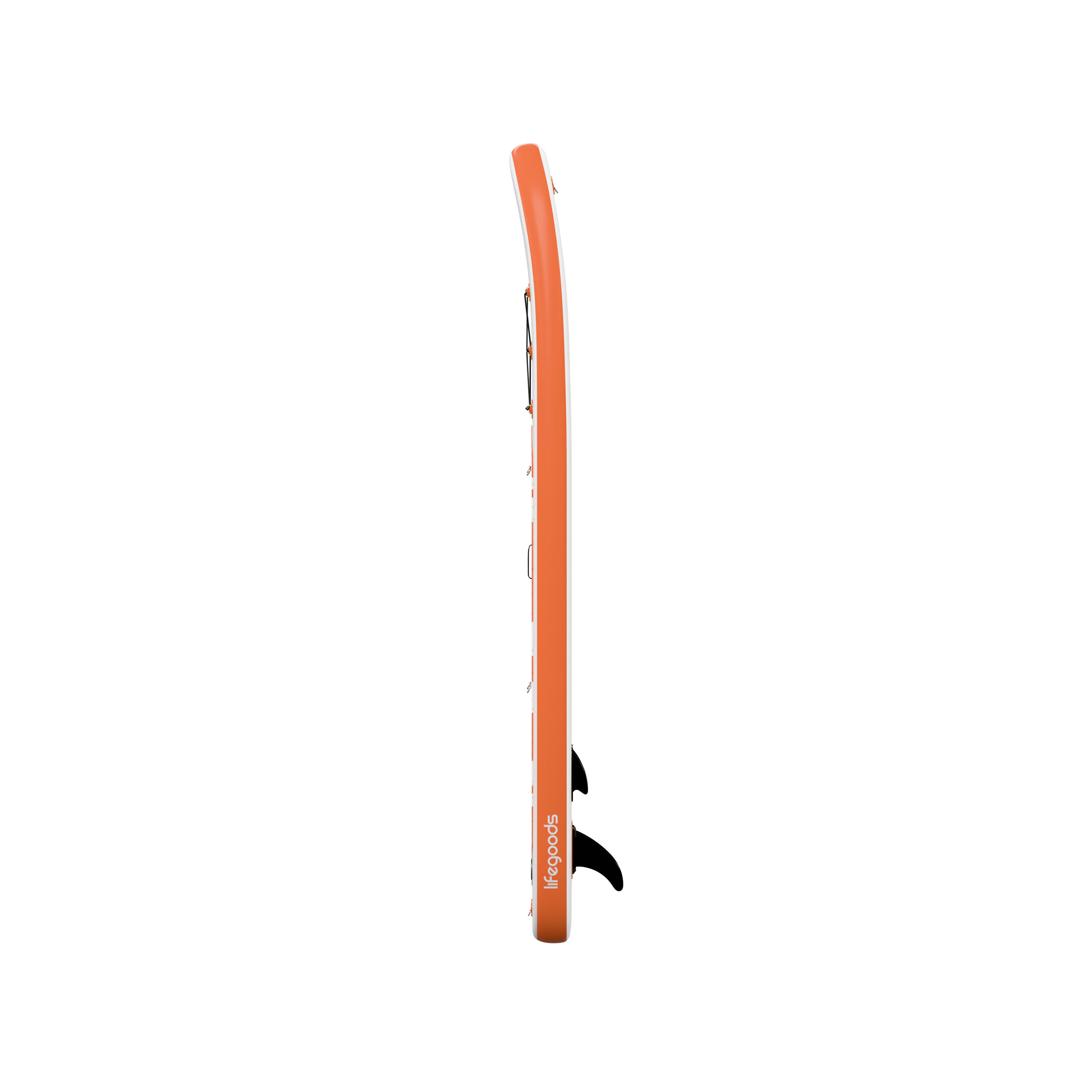 PaddlePro SUP Board - opblaasbaar - 320cm - max 150kg - Wit/Oranje 4/6