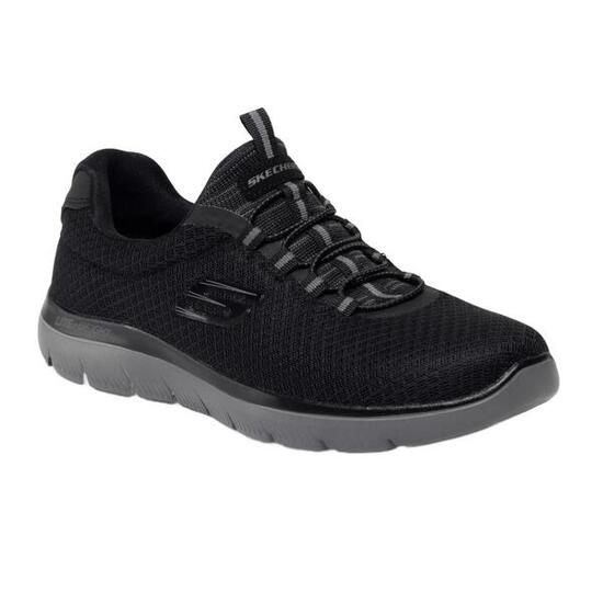 Buty Sportowe Męskie Skechers Summits 52811-BKCC czarne wygodne 43 EU