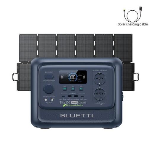 Elite 100 V2 + 500W stazione 1024Wh portatile per campeggio ed emergenze