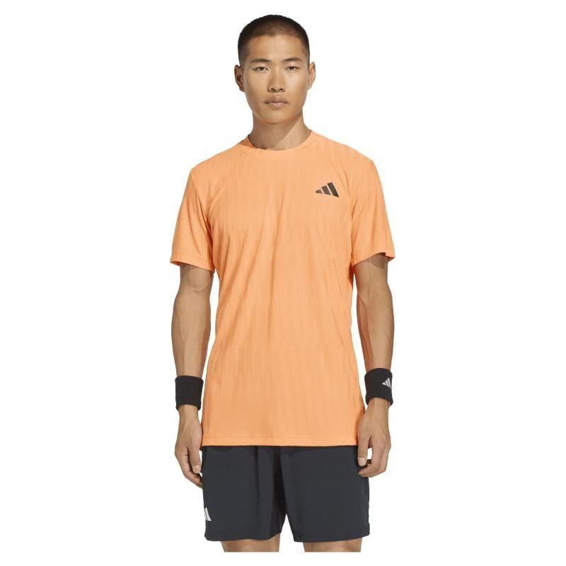 T-shirt - Tennis - Uomo - Slim Climacool+ Airchill Freelift - Arancione 5/5