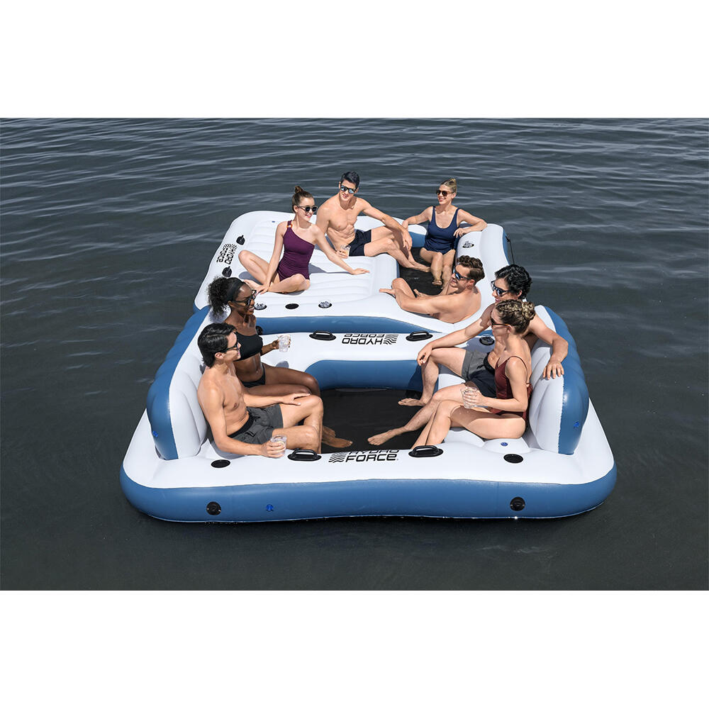 Île flottante Bestway Hydro-Force 2 pcs Blanc/Bleu 2/7