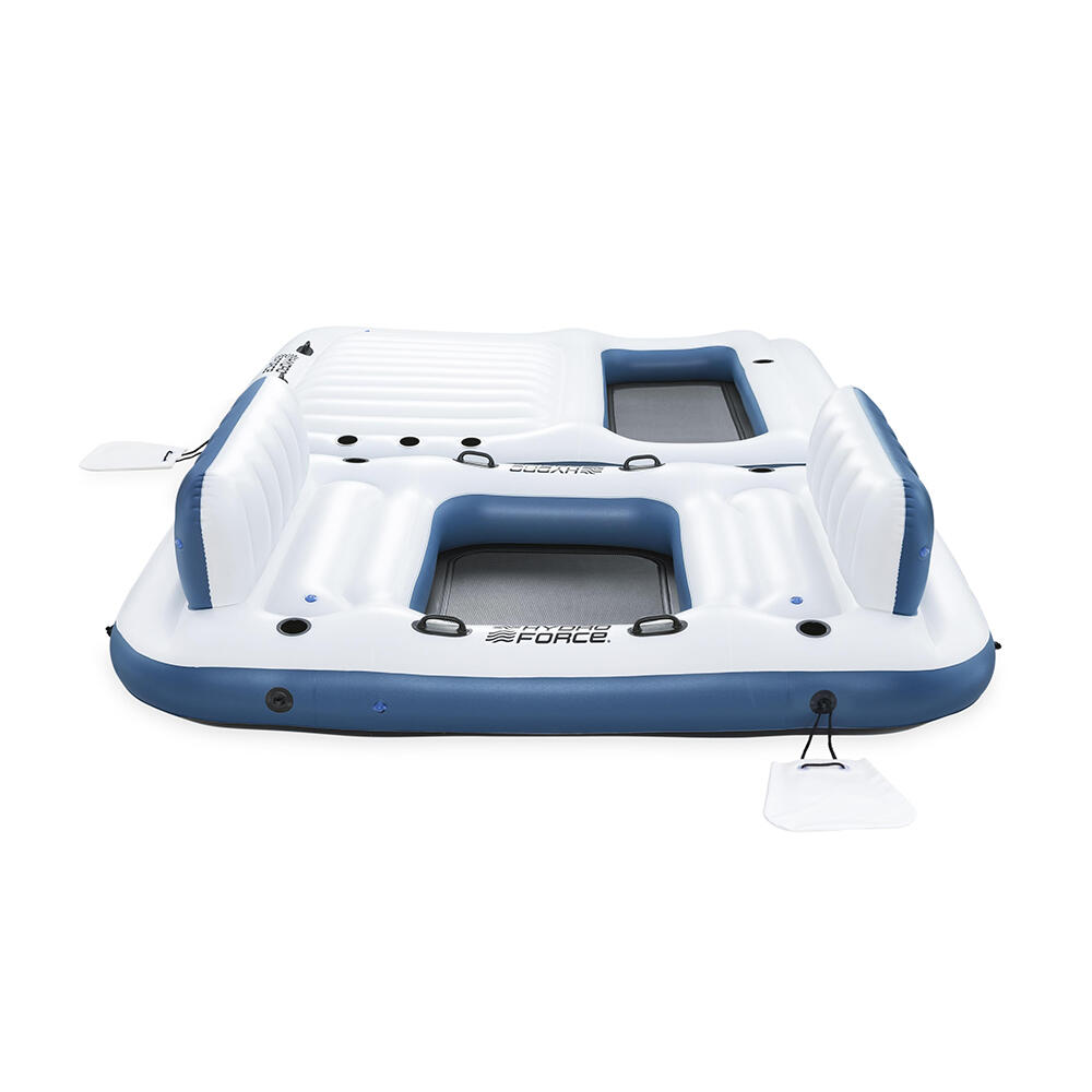 Île flottante Bestway Hydro-Force 2 pcs Blanc/Bleu 7/7