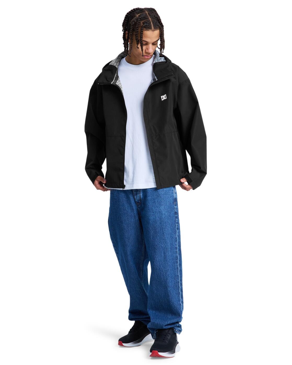 Gabardina DRYLYNE SHELL 10K Negro Hombre 4/4