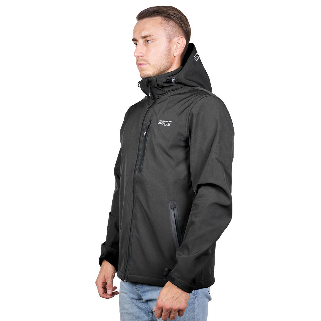 Kurtka softshell męska Pros Sport SOFTGRIT 729CH