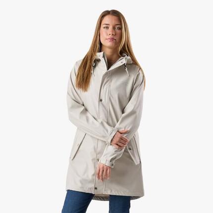 Veste de randonnée femme coupe-vent imperméable Väderöarna Coat W