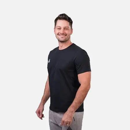 Tricou PEAK Basic Negru 2/4