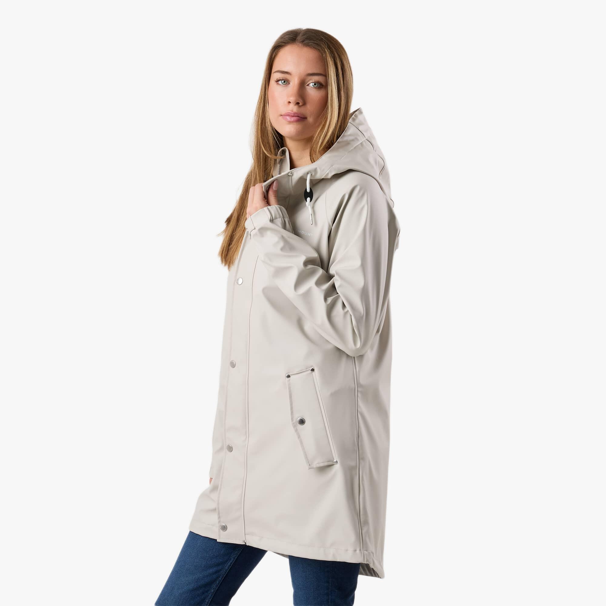 Giacca antipioggia da escursionismo da donna impermeabile Väderöarna Coat 4/8