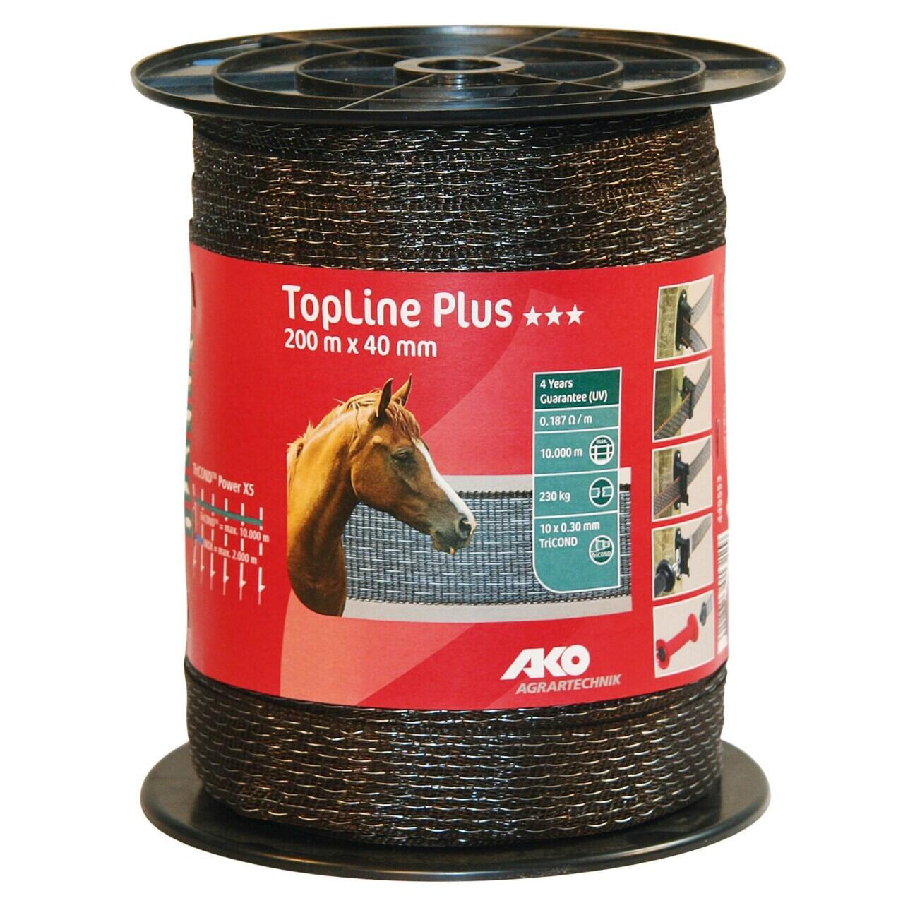 Ruban de clôture Ako TopLine plus 2/4