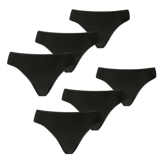 6er Pack Strings weich elastisch Damen - Cotton Modal