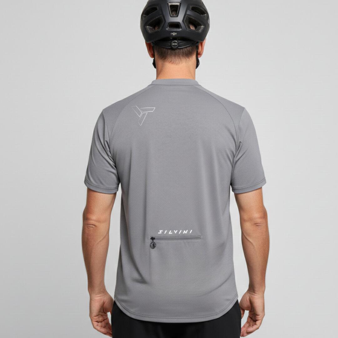 Maillot 1/4 zip Silvini Naturno 3/7