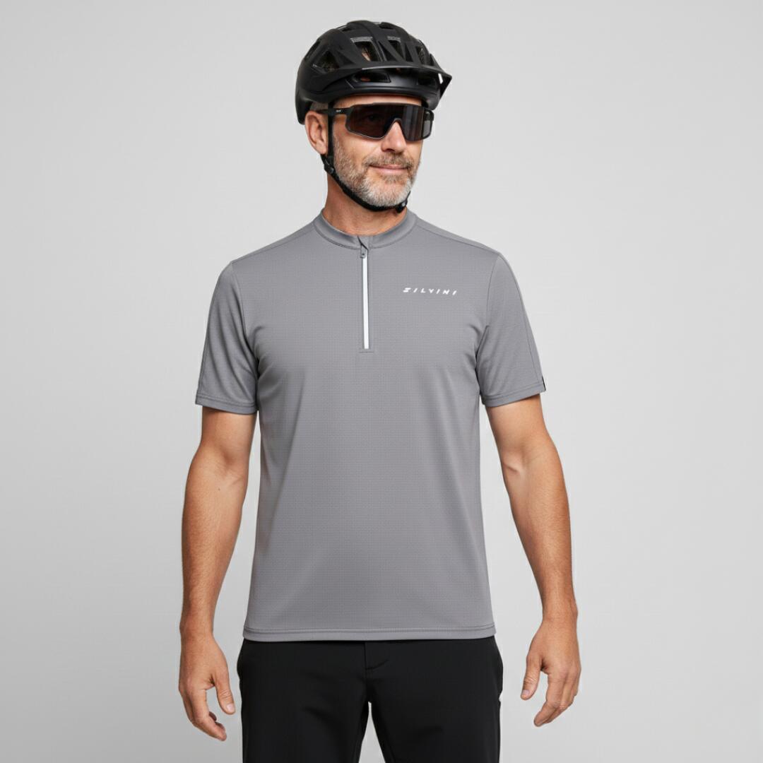Maillot 1/4 zip Silvini Naturno 2/7