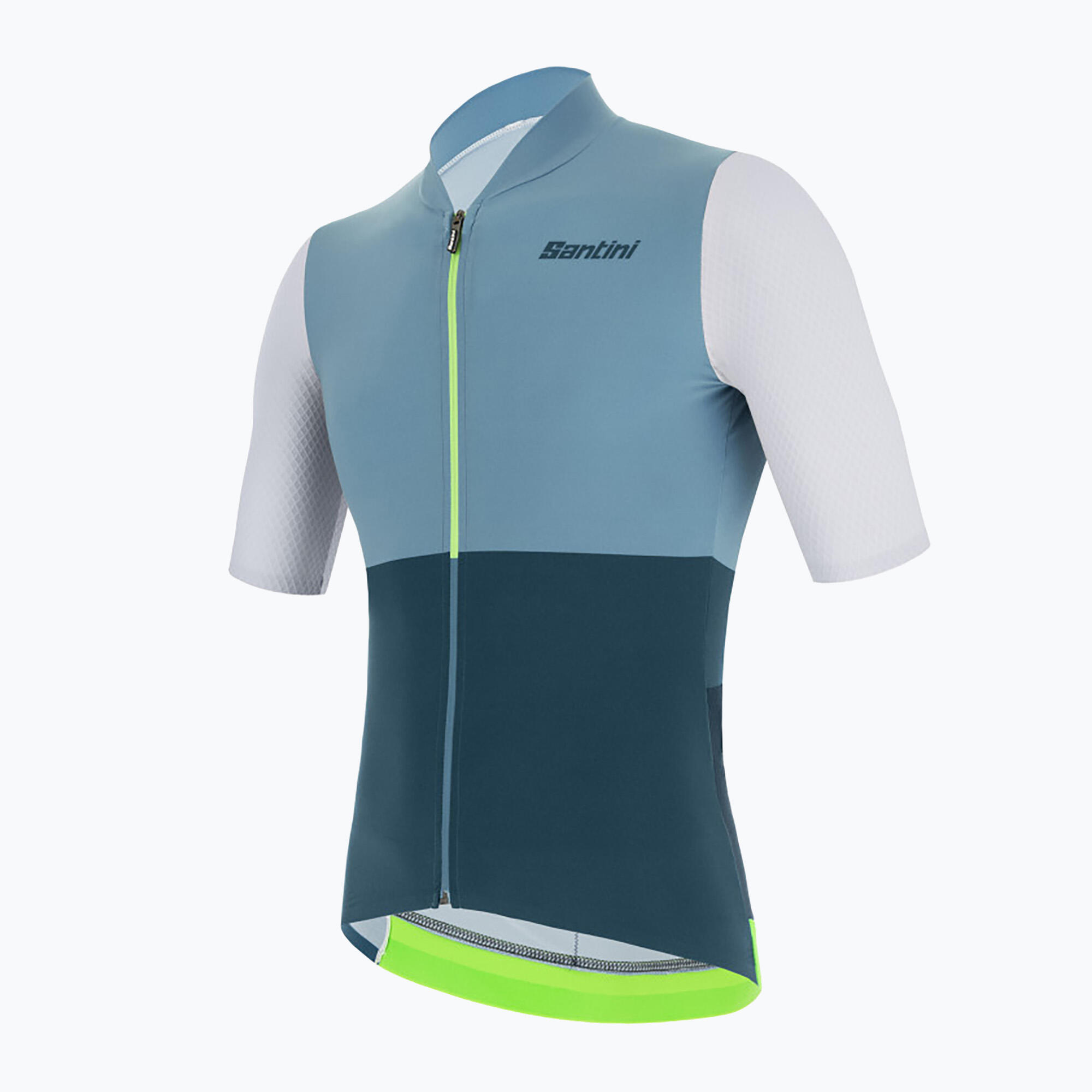 Camiseta de ciclismo masculina Santini ux Istinto r 3/4