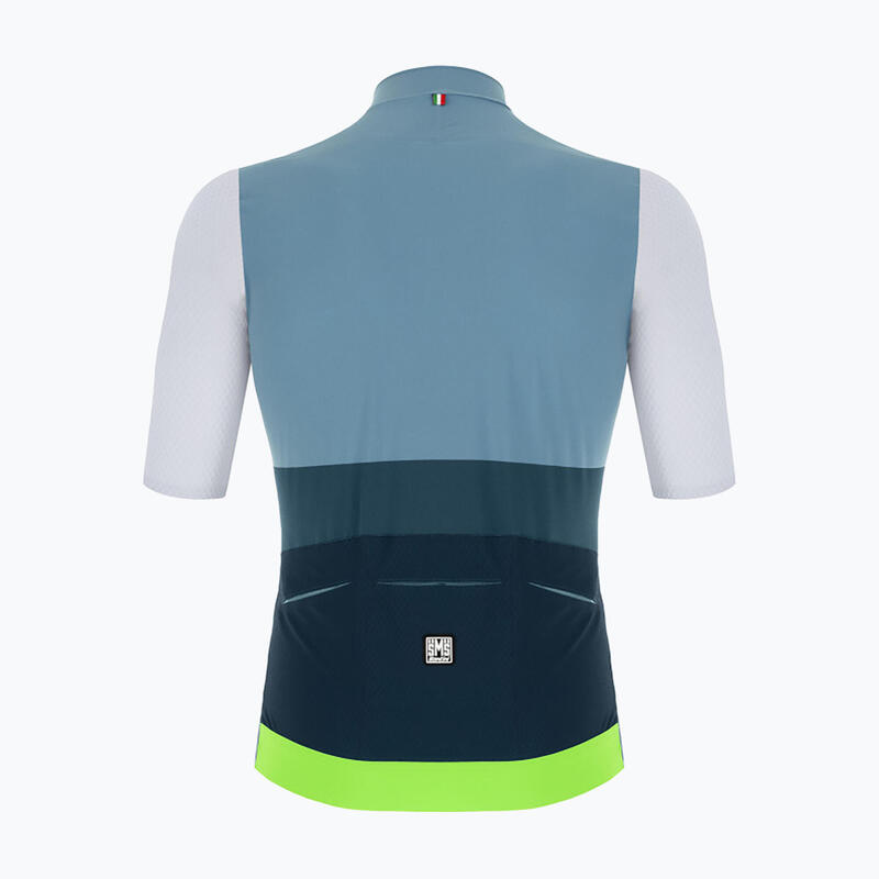 Tricou de ciclism pentru bărbați Santini ux Istinto r