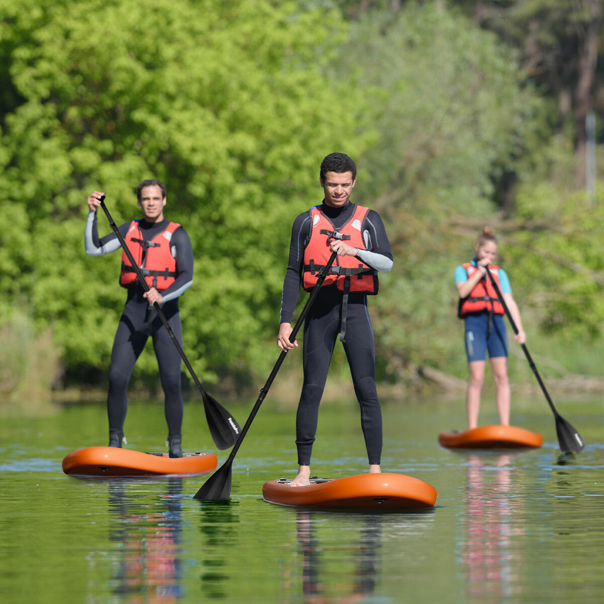 PaddlePro SUP Board - gonflable - 320cm - max 150kg - Orange 2/5
