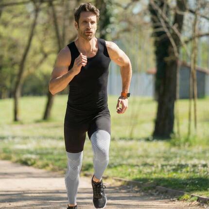 Lot de 2 Jambières / Genouillères de compression - SKINUP Sport