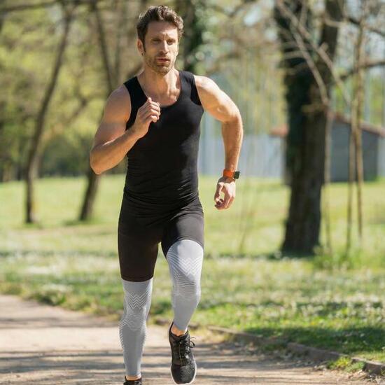 Confezione da 2 tutori a compressione per gambe/ginocchiere - SKINUP Sport