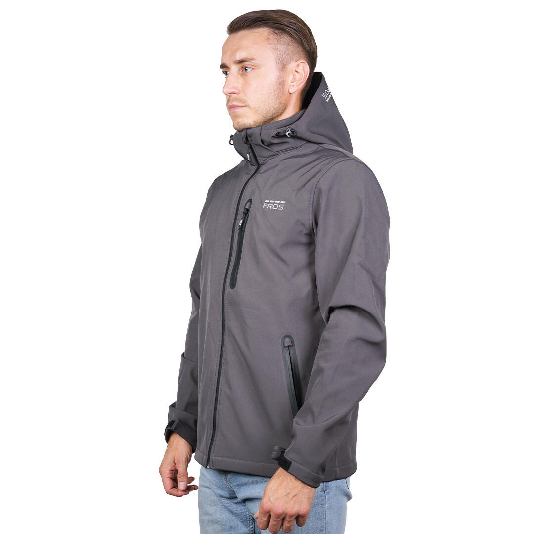 Kurtka softshell męska Pros Sport SOFTGRIT 729CH