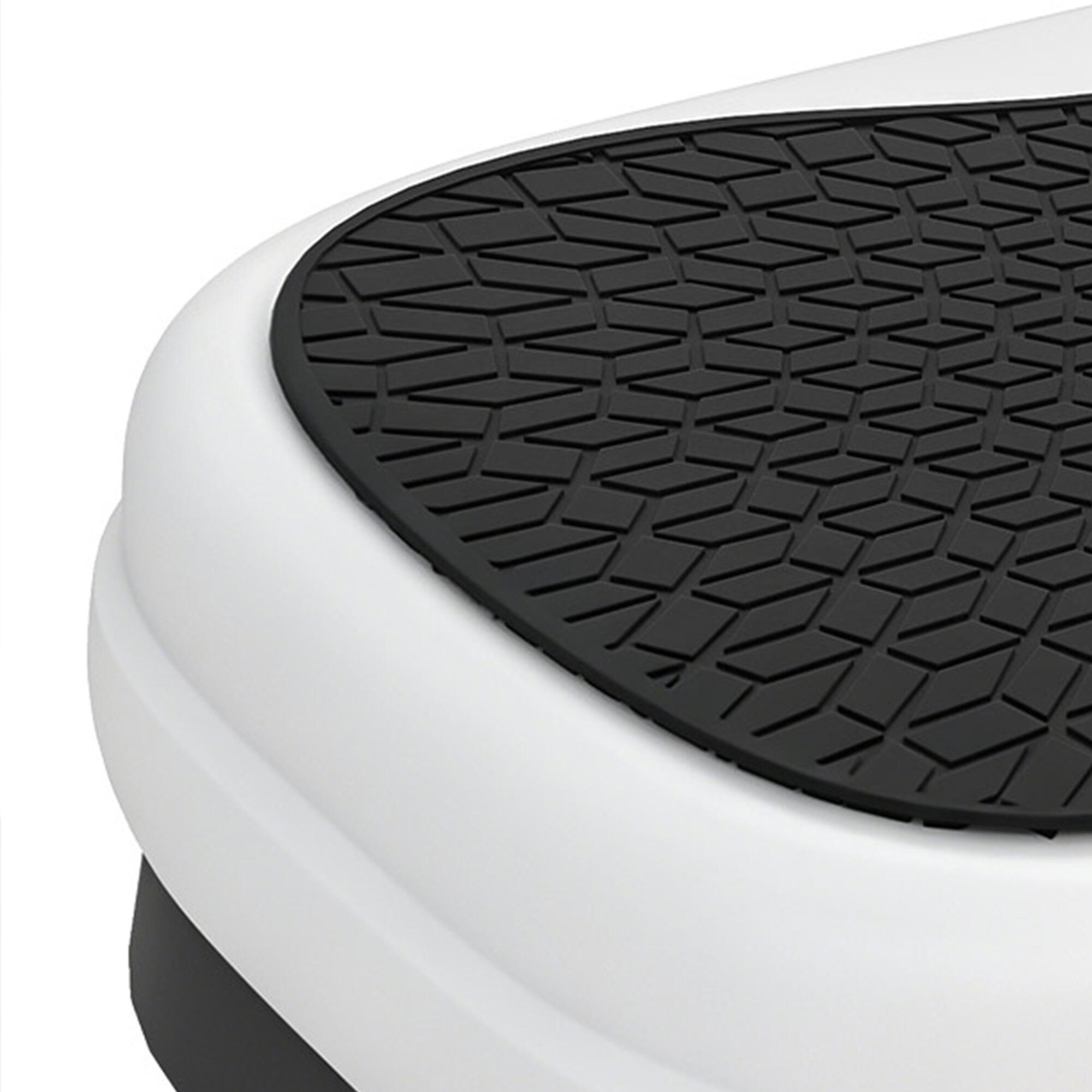 Plataforma de vibração 52x34x14 cm preto e branco SPORTNOW 5/5