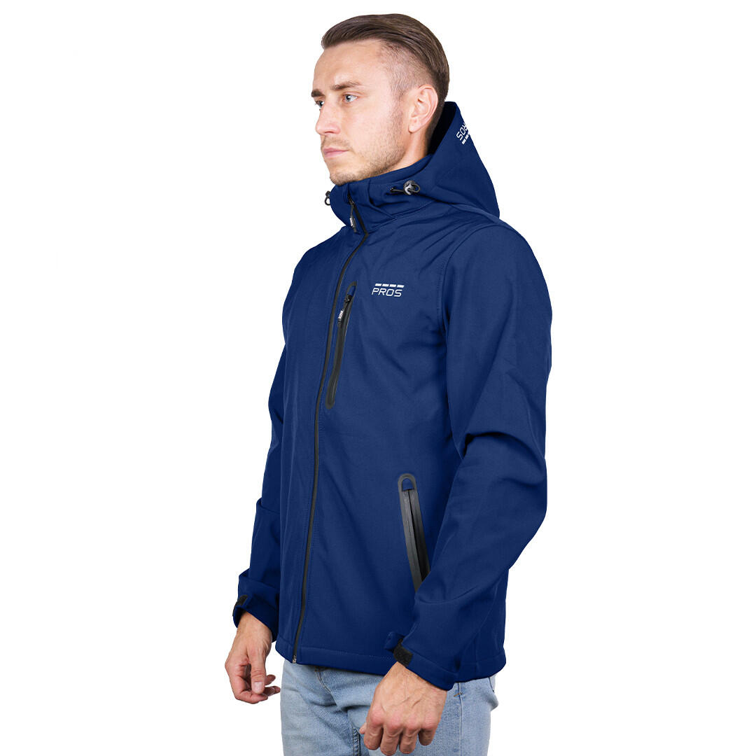 Kurtka softshell męska Pros Sport SOFTGRIT 729CH