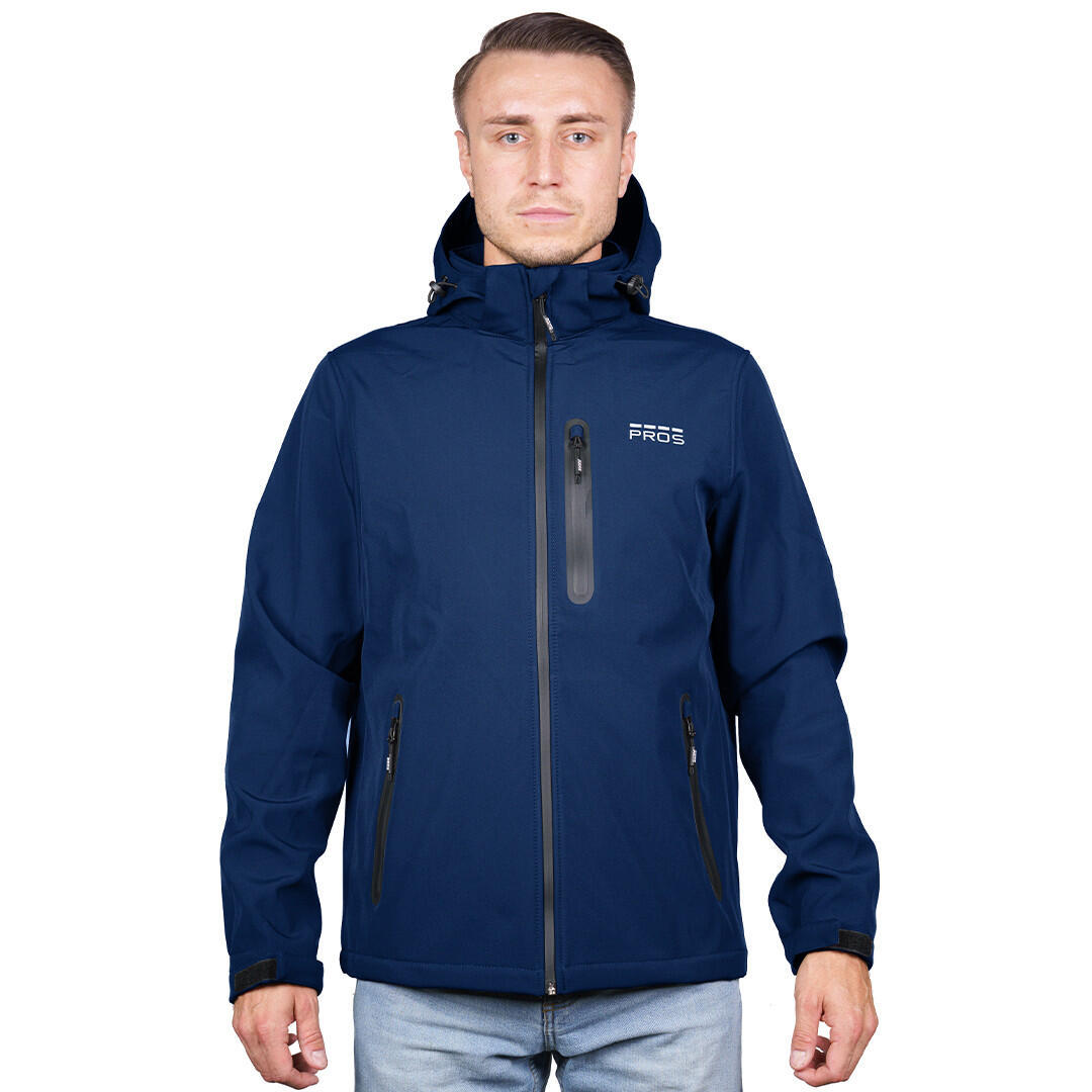 Kurtka softshell męska Pros Sport SOFTGRIT 729CH 7/7