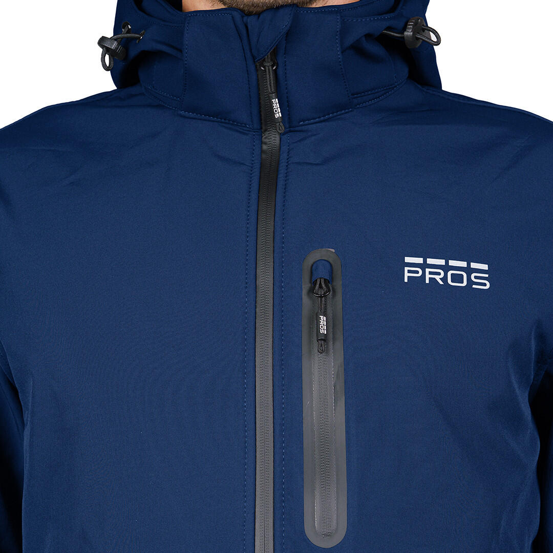 Kurtka softshell męska Pros Sport SOFTGRIT 729CH 5/7
