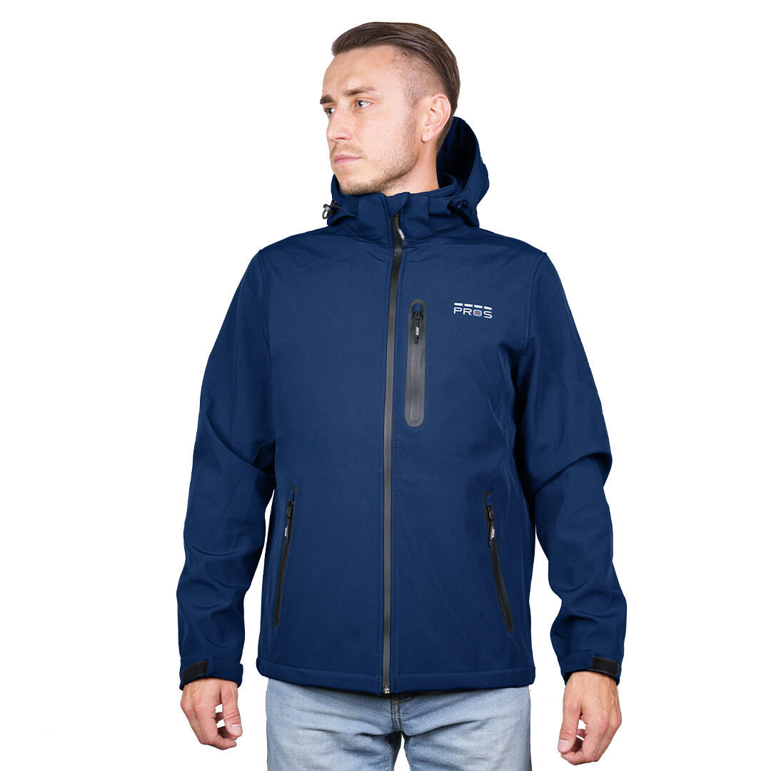 Kurtka softshell męska Pros Sport SOFTGRIT 729CH 4/7