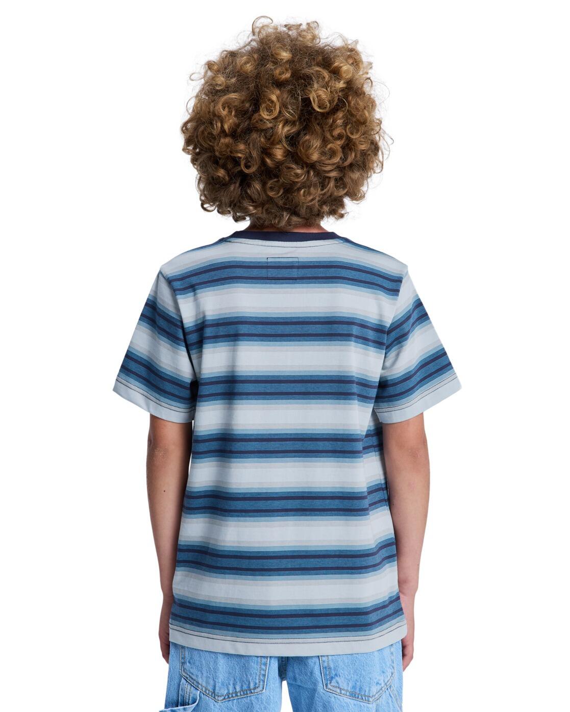 T-Shirt à manches courtes SHERIFF STRIPE Bleu Garçon 2/4