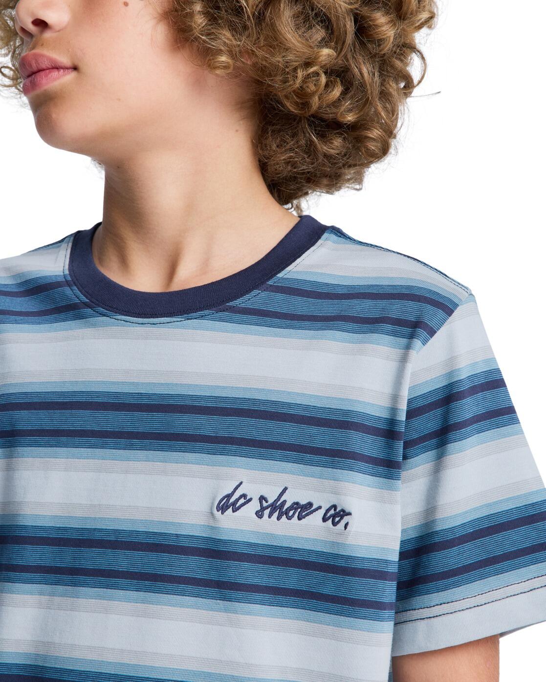 T-Shirt à manches courtes SHERIFF STRIPE Bleu Garçon 4/4