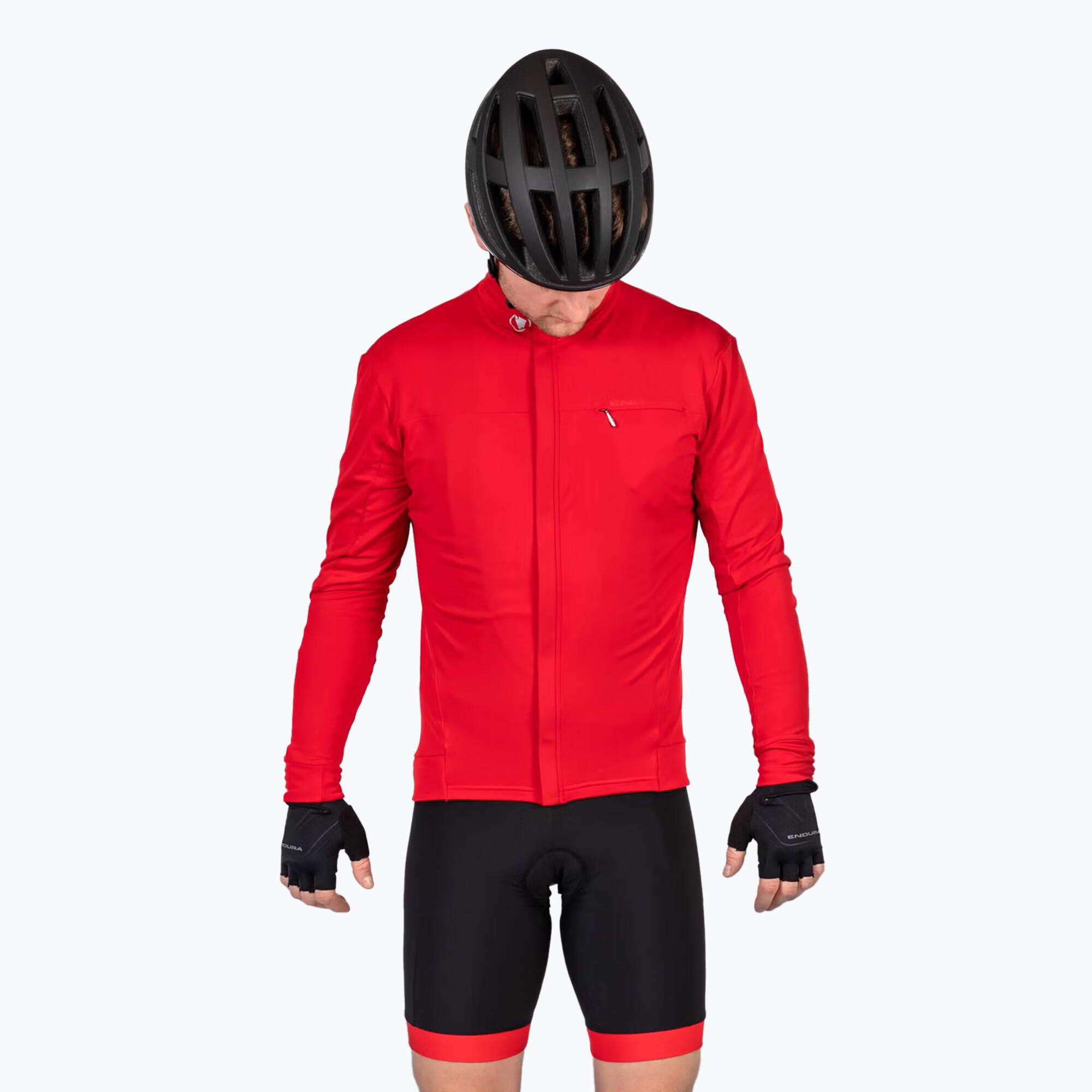 Endura Xtract II Trägerhose Schwarz Rot 7/7