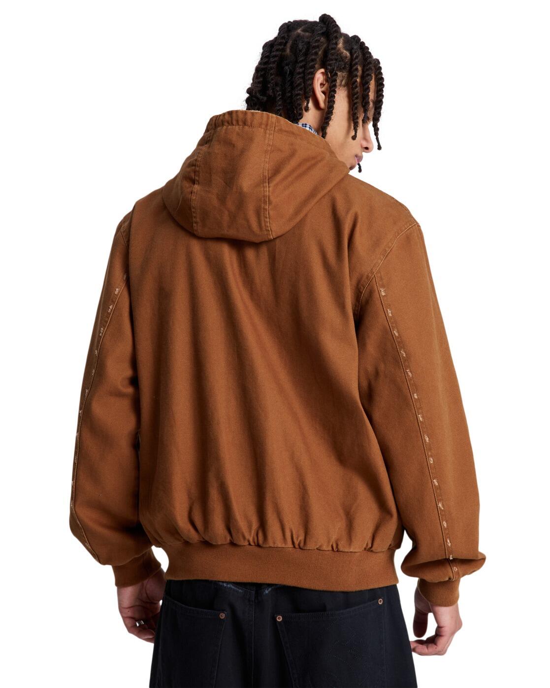 Chaqueta de lona GARAGE Marrón Hombre 2/4