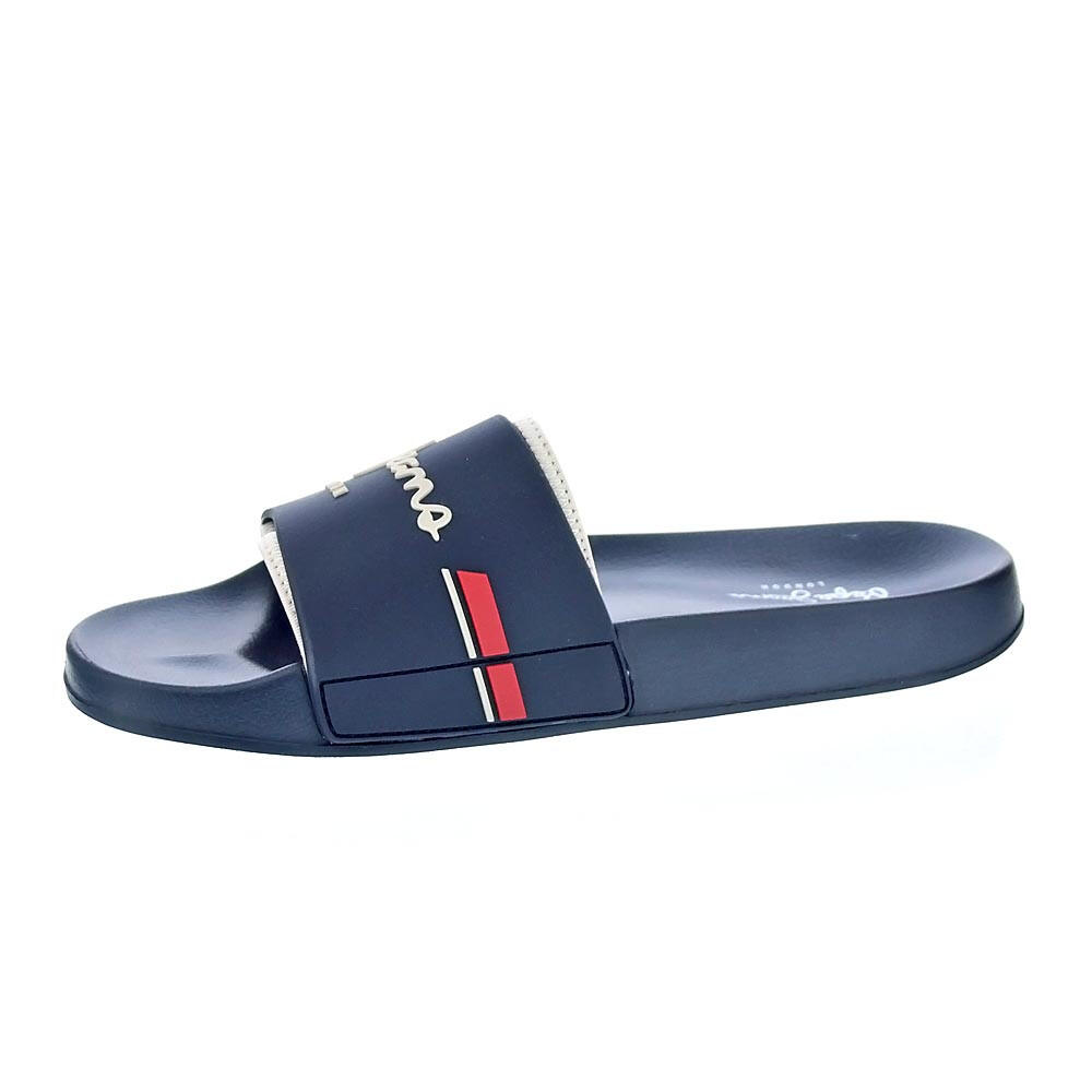 Chanclas PEPE JEANS  Slider Glam Azul  Hombre 2/4