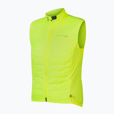 Gilet da ciclismo uomo Endura Pro PrimaLoft hi-viz