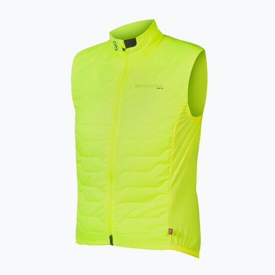 Gilet de vélo homme Endura Pro PrimaLoft haute visibilité