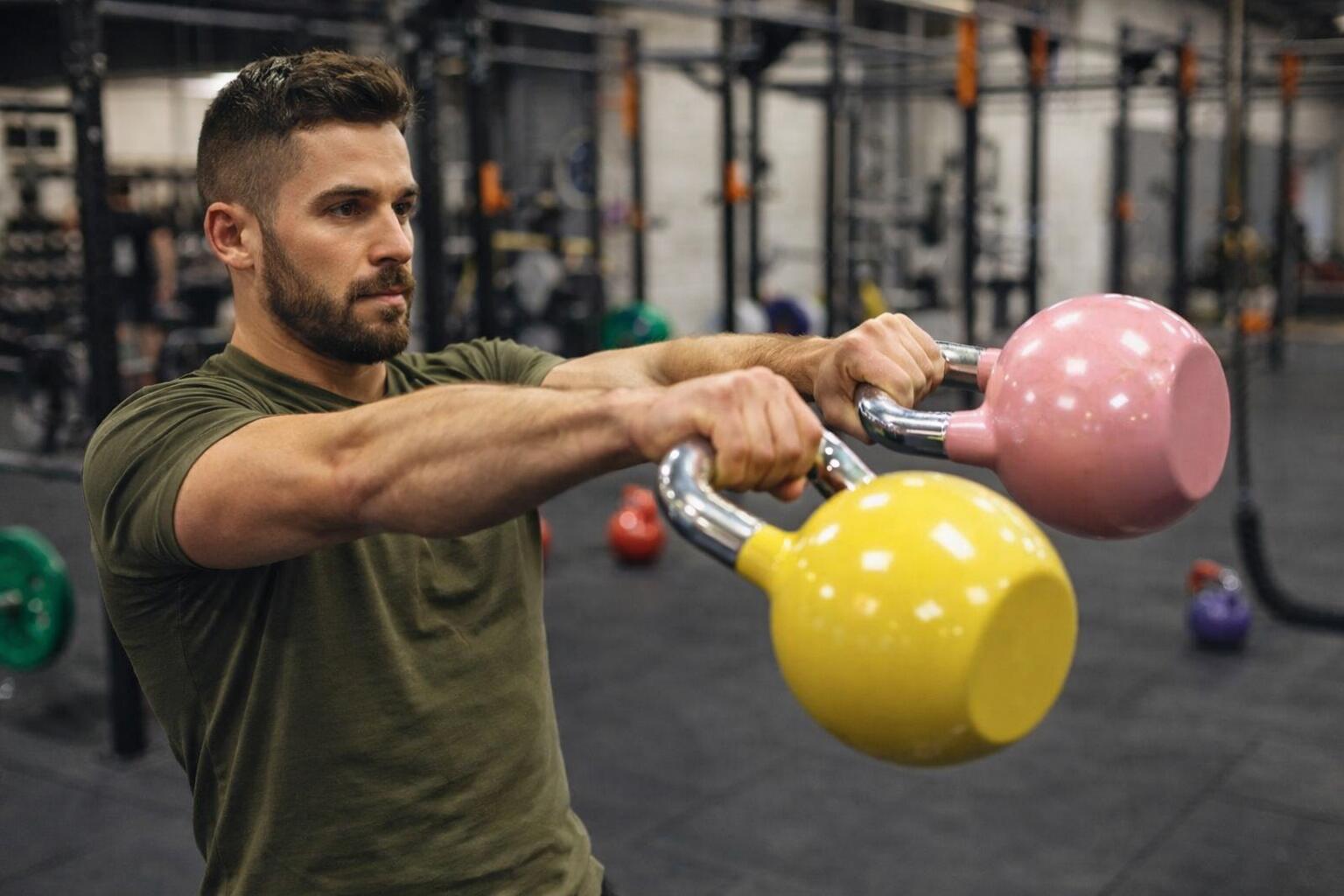 Kettlebell Pesa Rusa Competición 16kg Cross Training Fitness 3/3