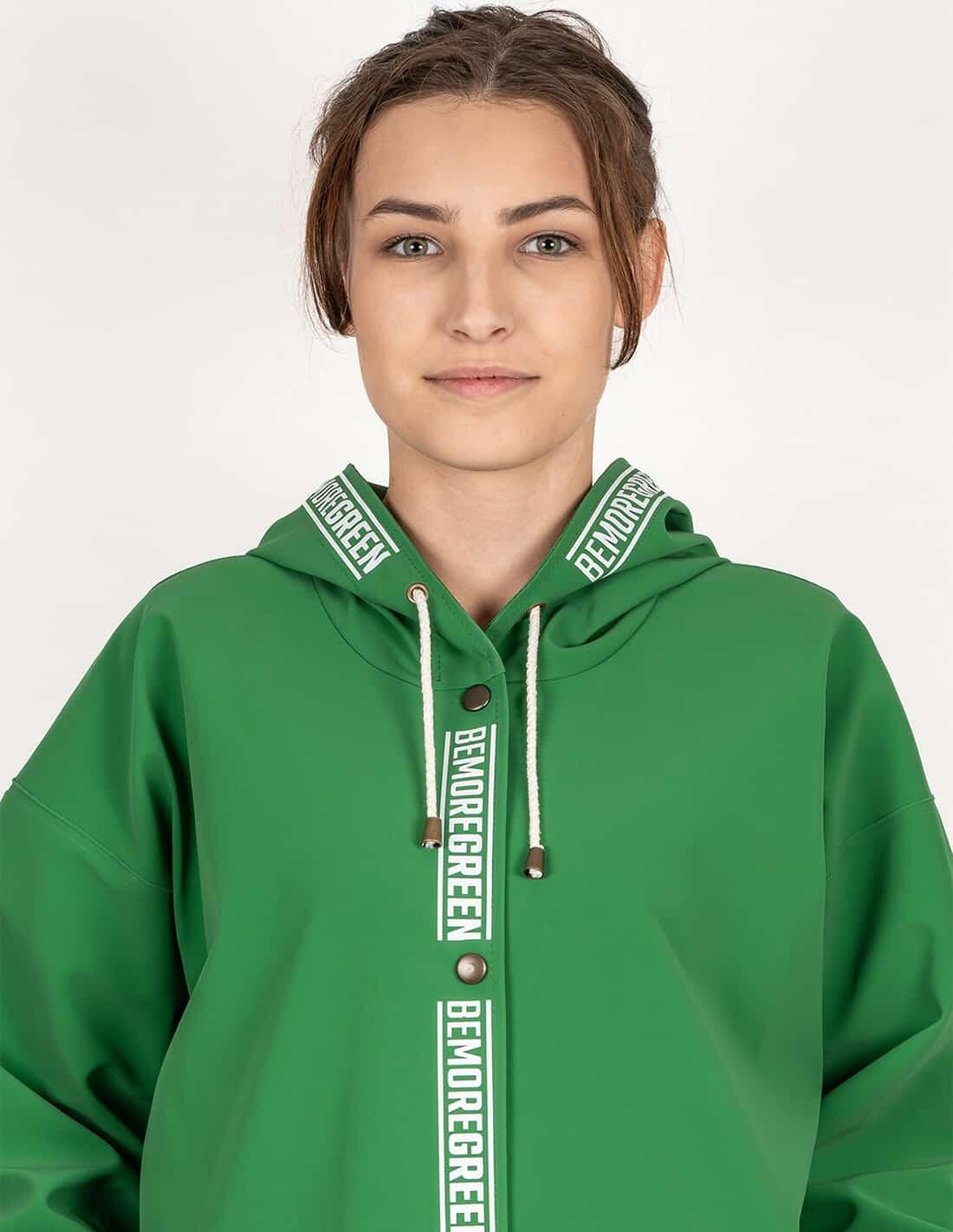 Płaszcz damski BEMOREGREEN 907 wodoochronny 6/7