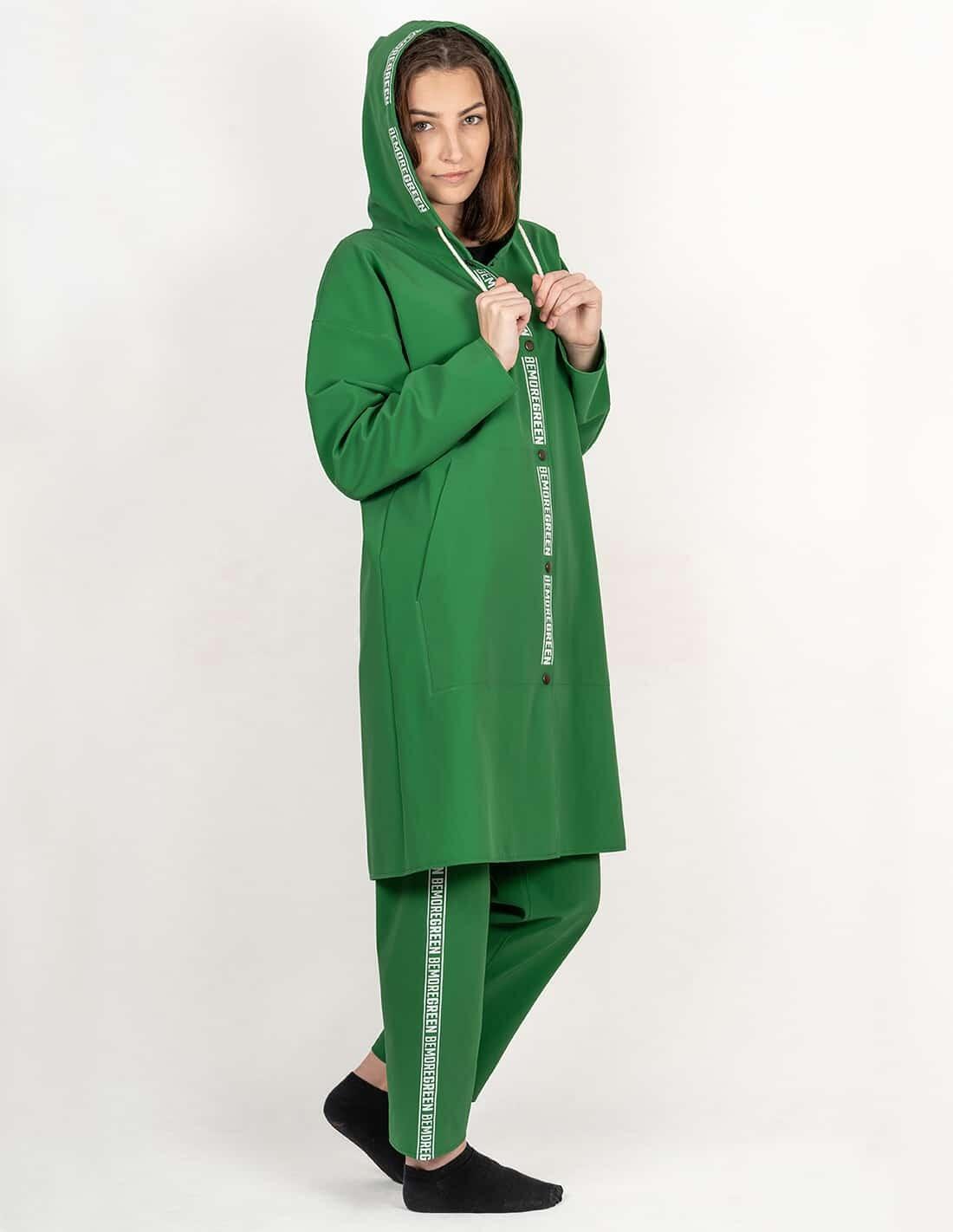 Płaszcz damski BEMOREGREEN 907 wodoochronny 3/7