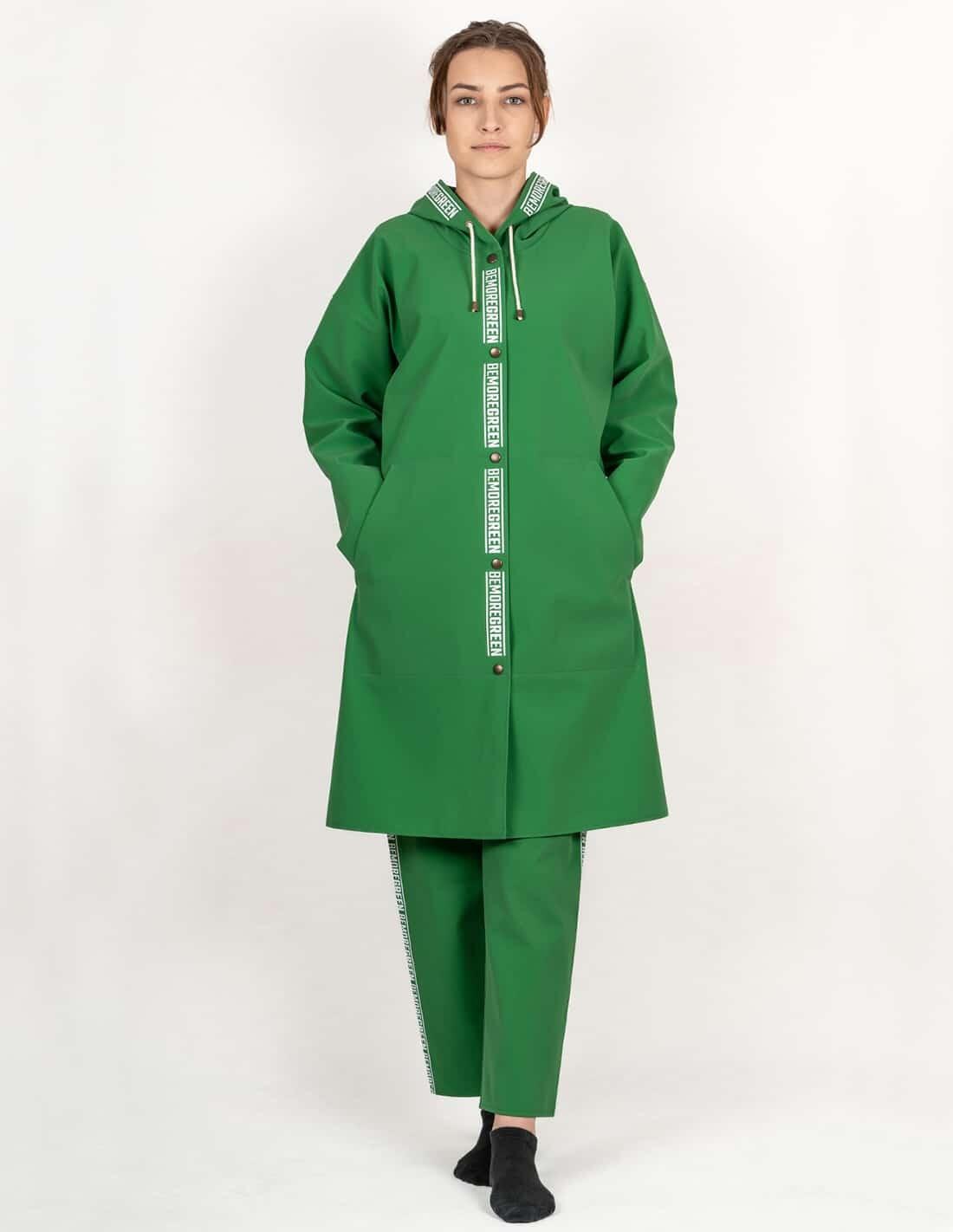 Płaszcz damski BEMOREGREEN 907 wodoochronny 5/7