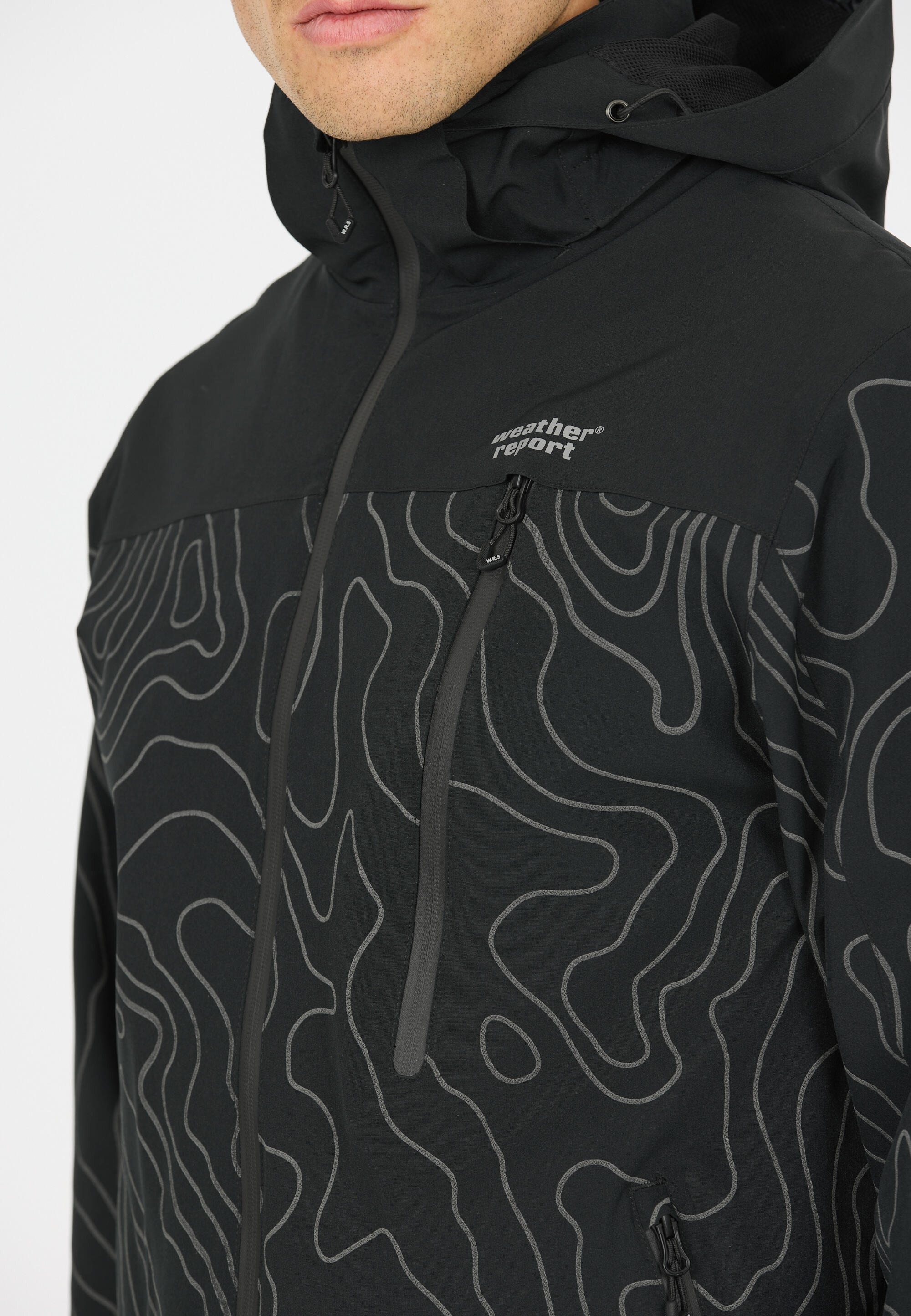 Kapuzenshirt Weather Report Delton Aop AWG W-PRO 15000 5/5