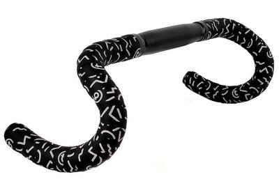 Drop bar stuur 31.8 mm met sntfx special reflective 80's stuurlinten