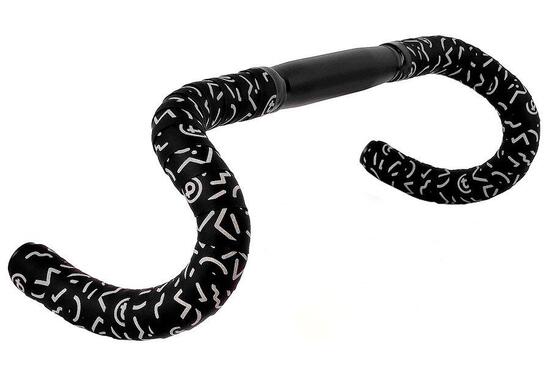 Manubrio Pista 31.8 mm con nastri SNTFX SPECIAL Reflective 80's