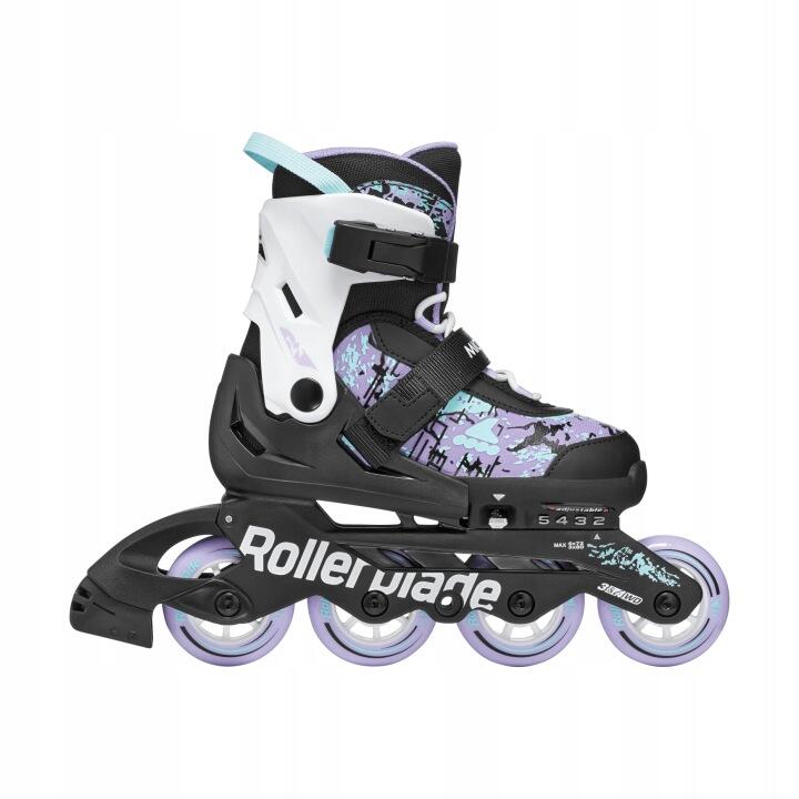 Dziecięce łyżworolki z regulacją rozmiaru Rollerblade Microblade 4/7