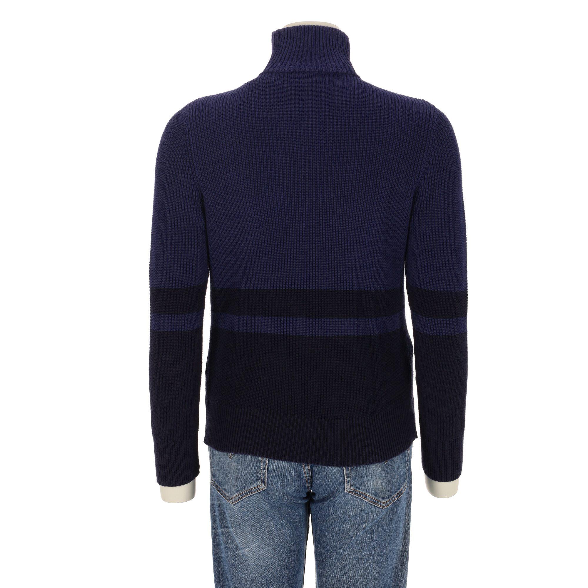 Reconditionné - Pull Femme quarter-zip Marine - Excellent 3/7