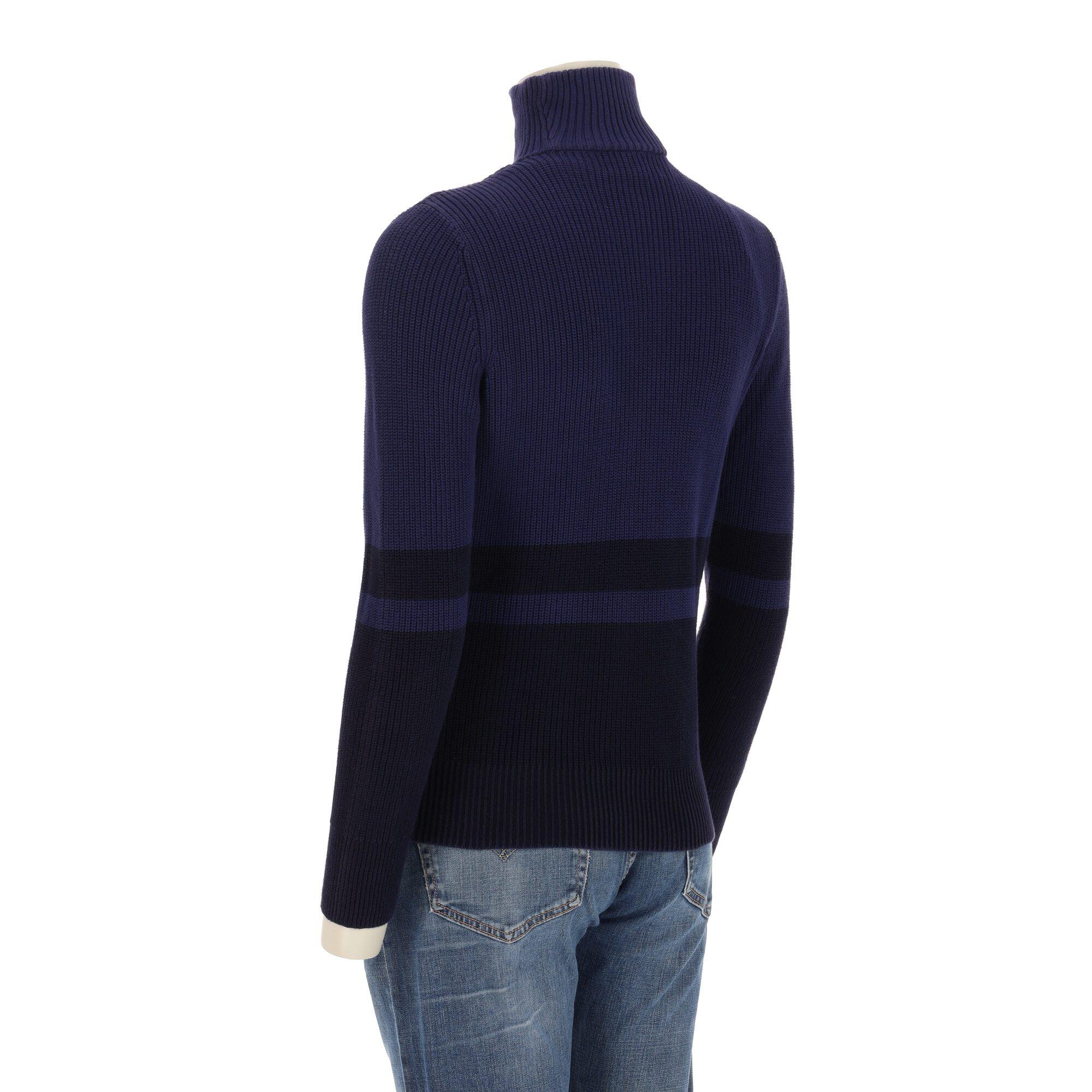 Reconditionné - Pull Femme quarter-zip Marine - Excellent 2/7